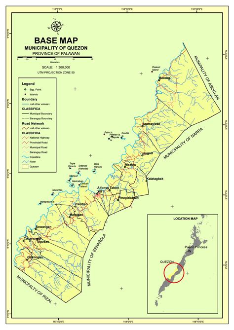 Quezon Latitude and Longitude Map .